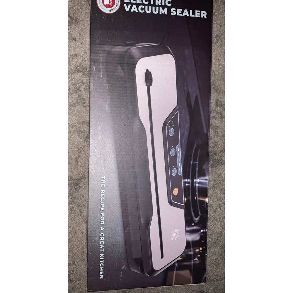 Chef's Counter Electric Vacuum Sealer CC-1113-BK - Picture 2 of 8